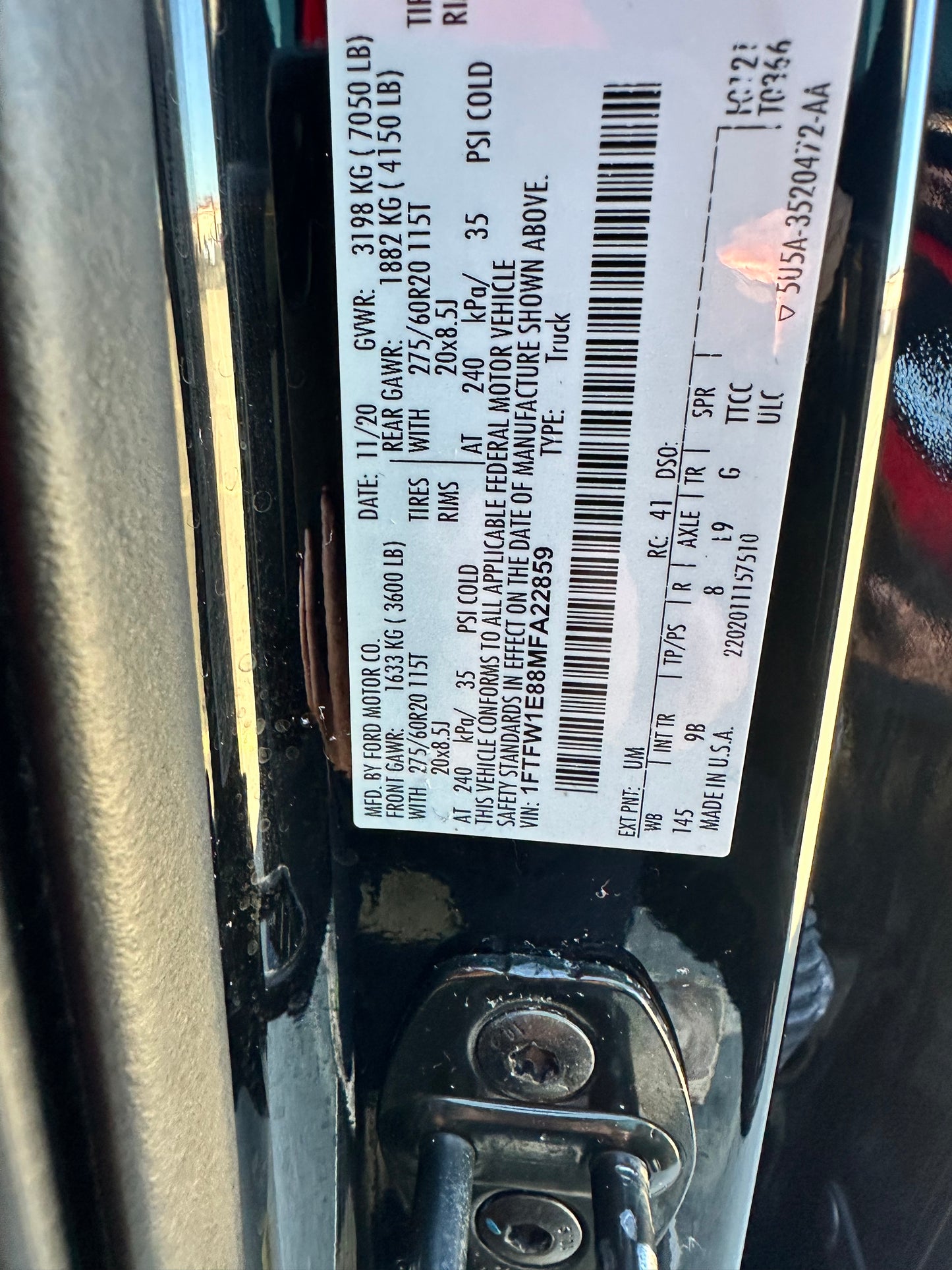 2021 Ford F-150 Platinum