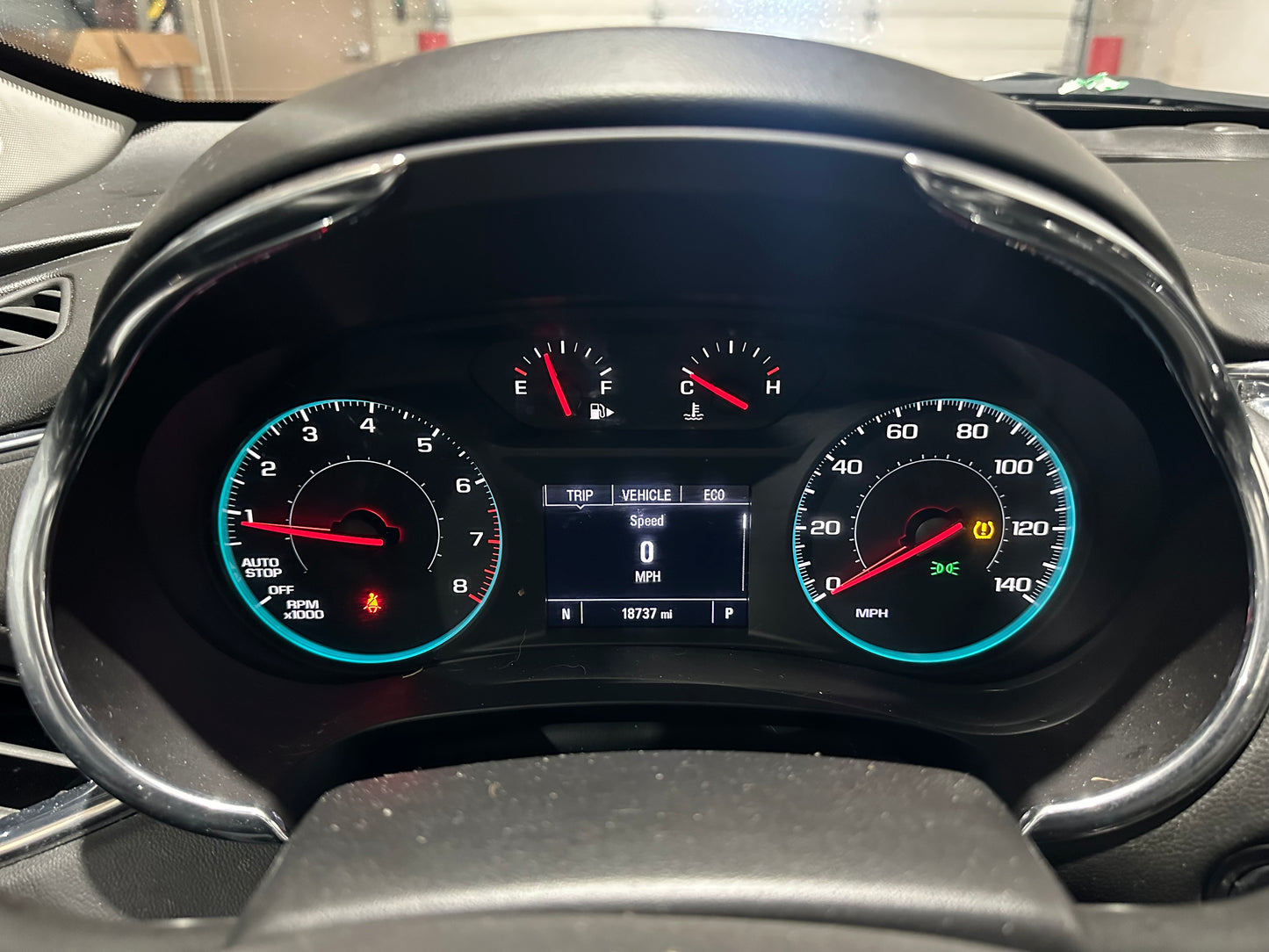 2019 Chevy Malibu -- 18,737 Miles